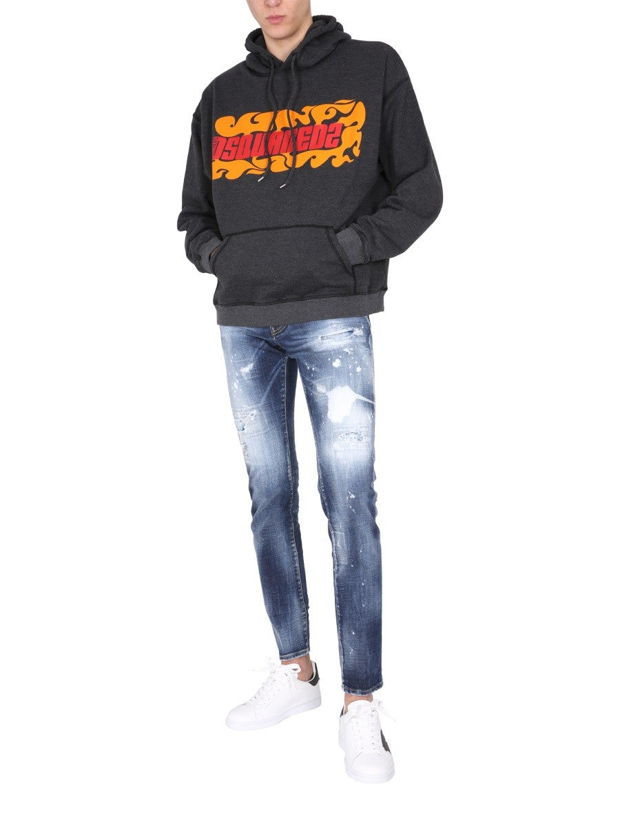 Dsquared LOGO PRINTED SWEATSHIRT