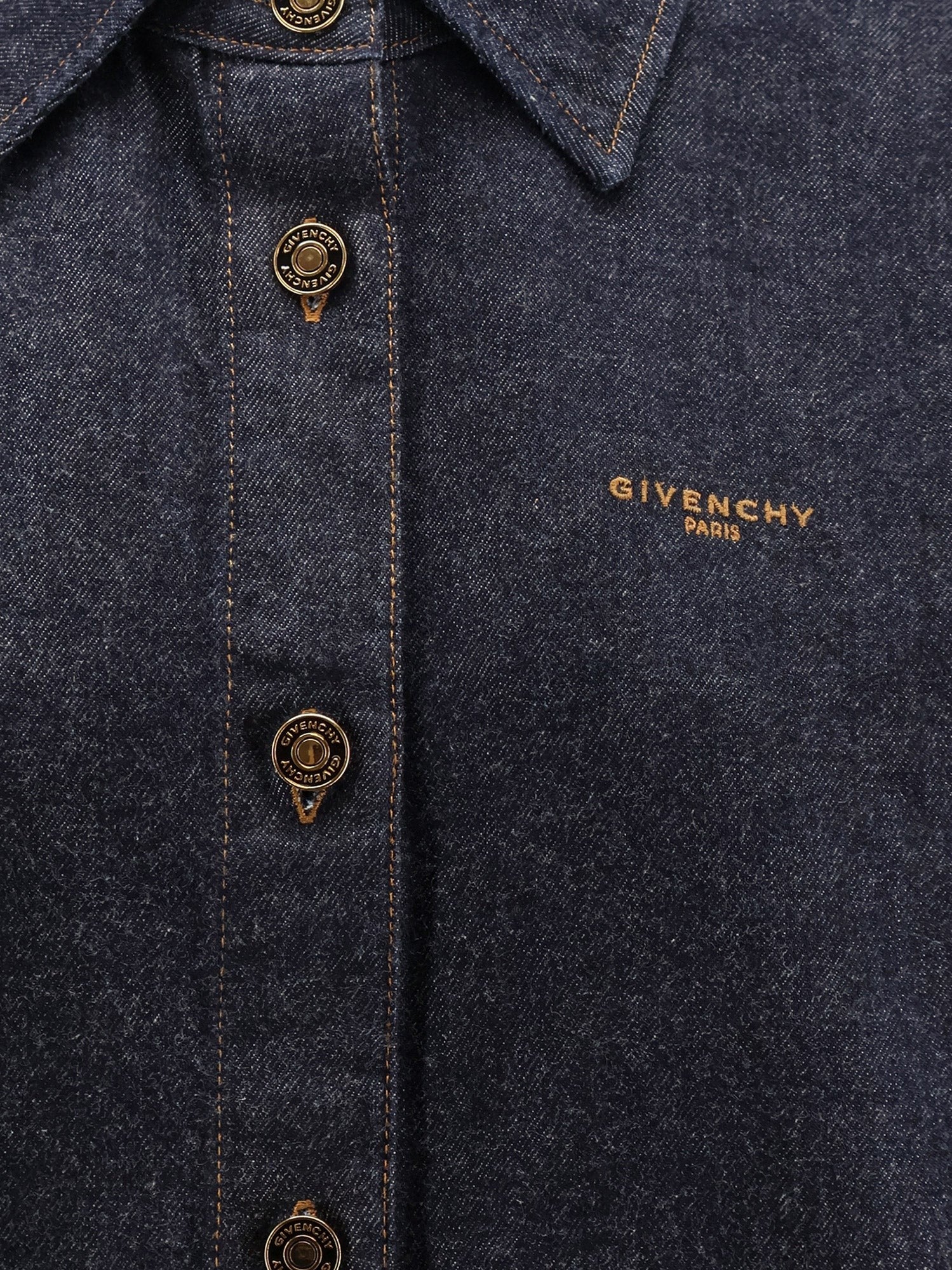 Givenchy Long denim shirt