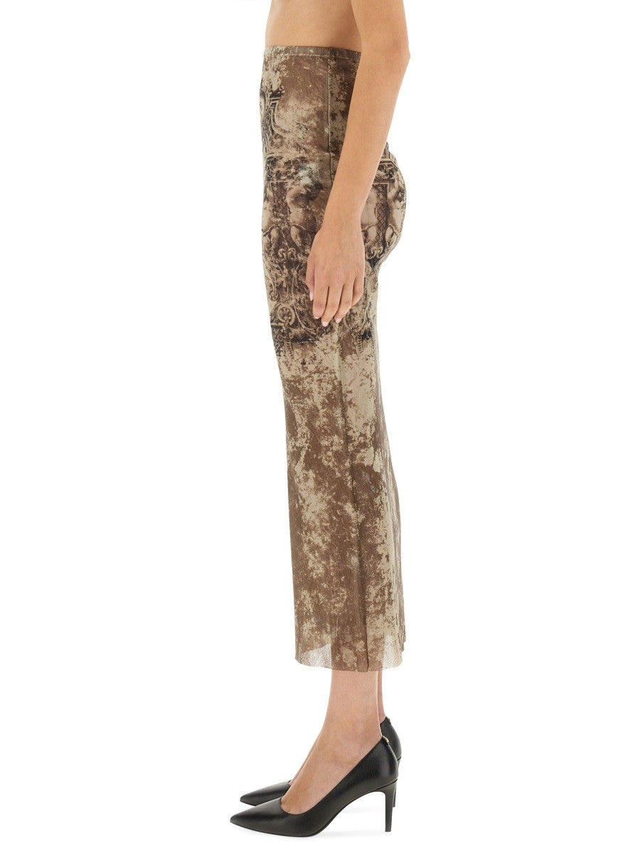 JEAN PAUL GAULTIER LONG "MÉDAILLON" SKIRT