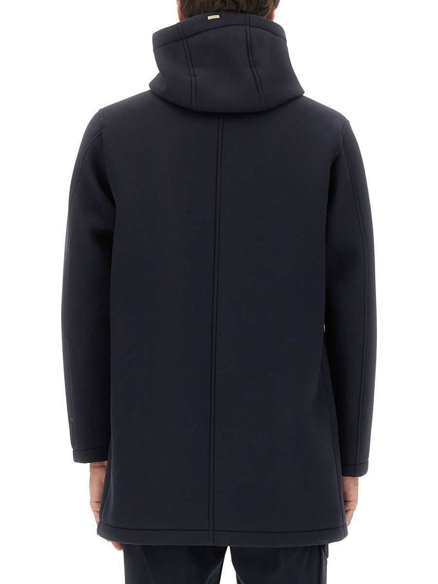 Herno LONG PARKA IN THREE LAYERS "SCUBA"