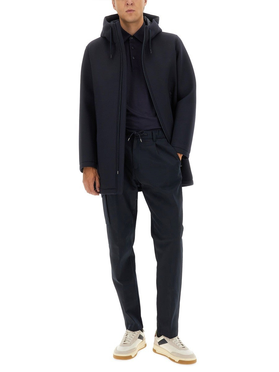 Herno LONG PARKA IN THREE LAYERS "SCUBA"