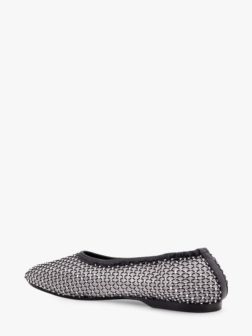 ALOHAS Lorain mesh ballerinas with rhinestones inserts