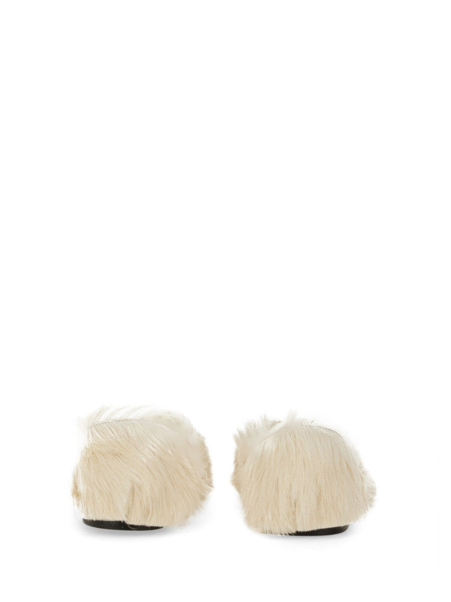 JIL SANDER LOW LEATHER SLIPPER