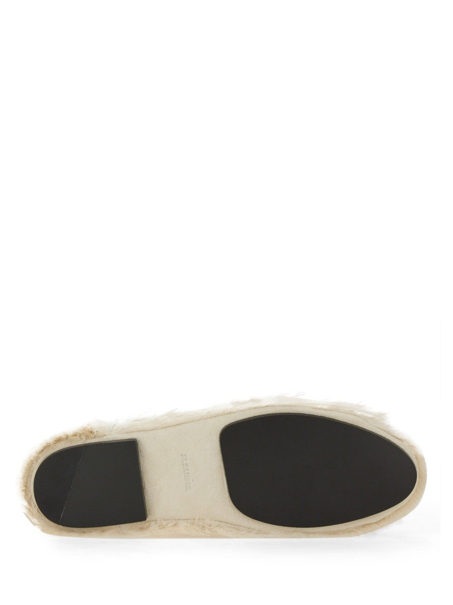 JIL SANDER LOW LEATHER SLIPPER