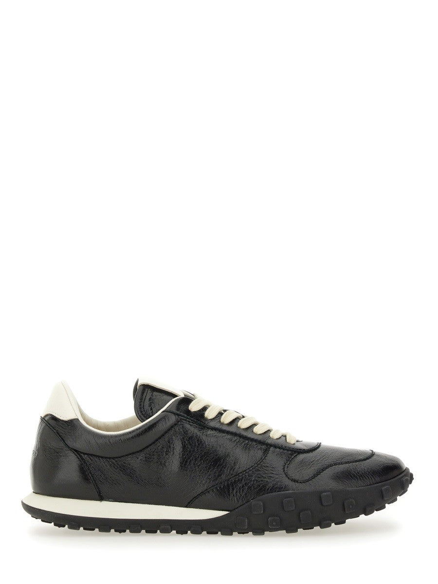 JIL SANDER LOW LEATHER SNEAKER