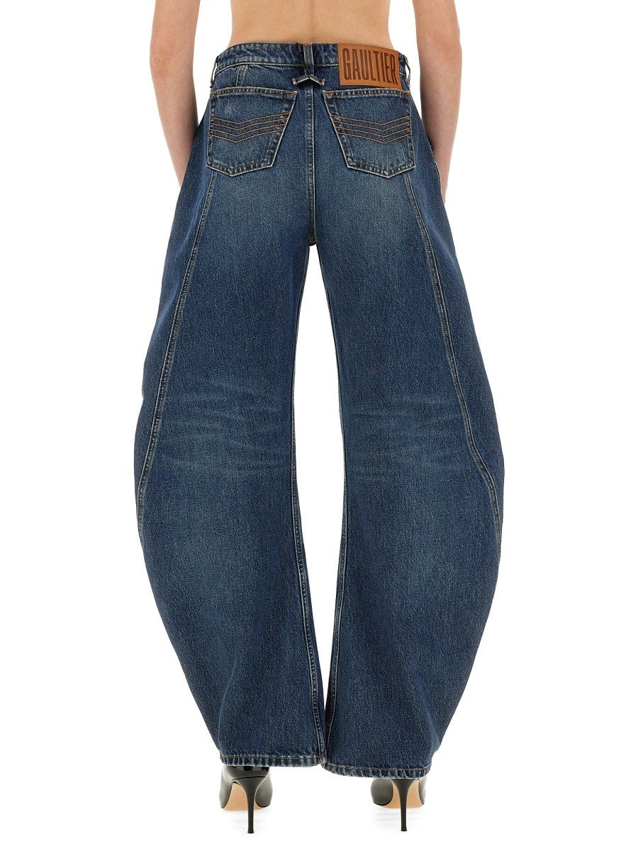 JEAN PAUL GAULTIER LOW-RISE JEANS