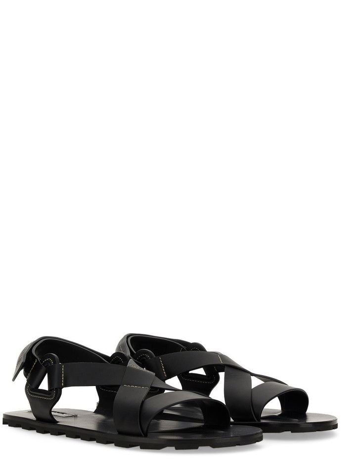 JIL SANDER LOW SANDAL.