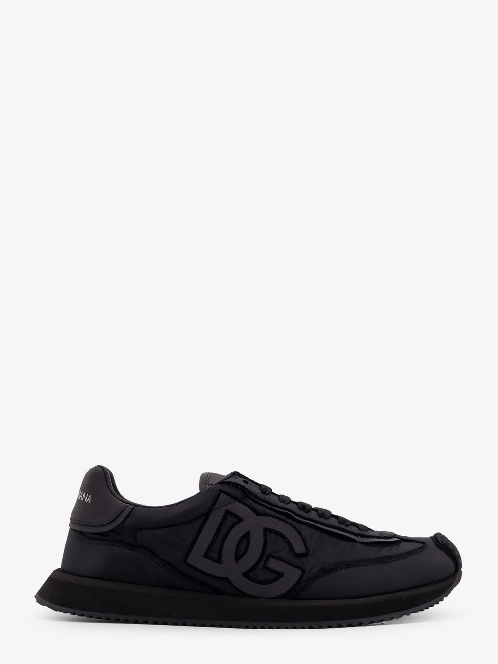 Dolce & Gabbana Low-top mesh sneakers with suede inserts
