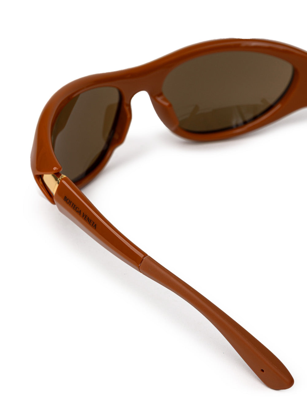 Bottega Veneta Brown Acetate Sporty Sunglasses – Siebentaschen