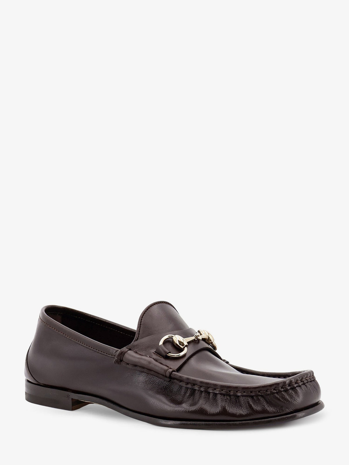 Gucci Lugano Loafers Brown