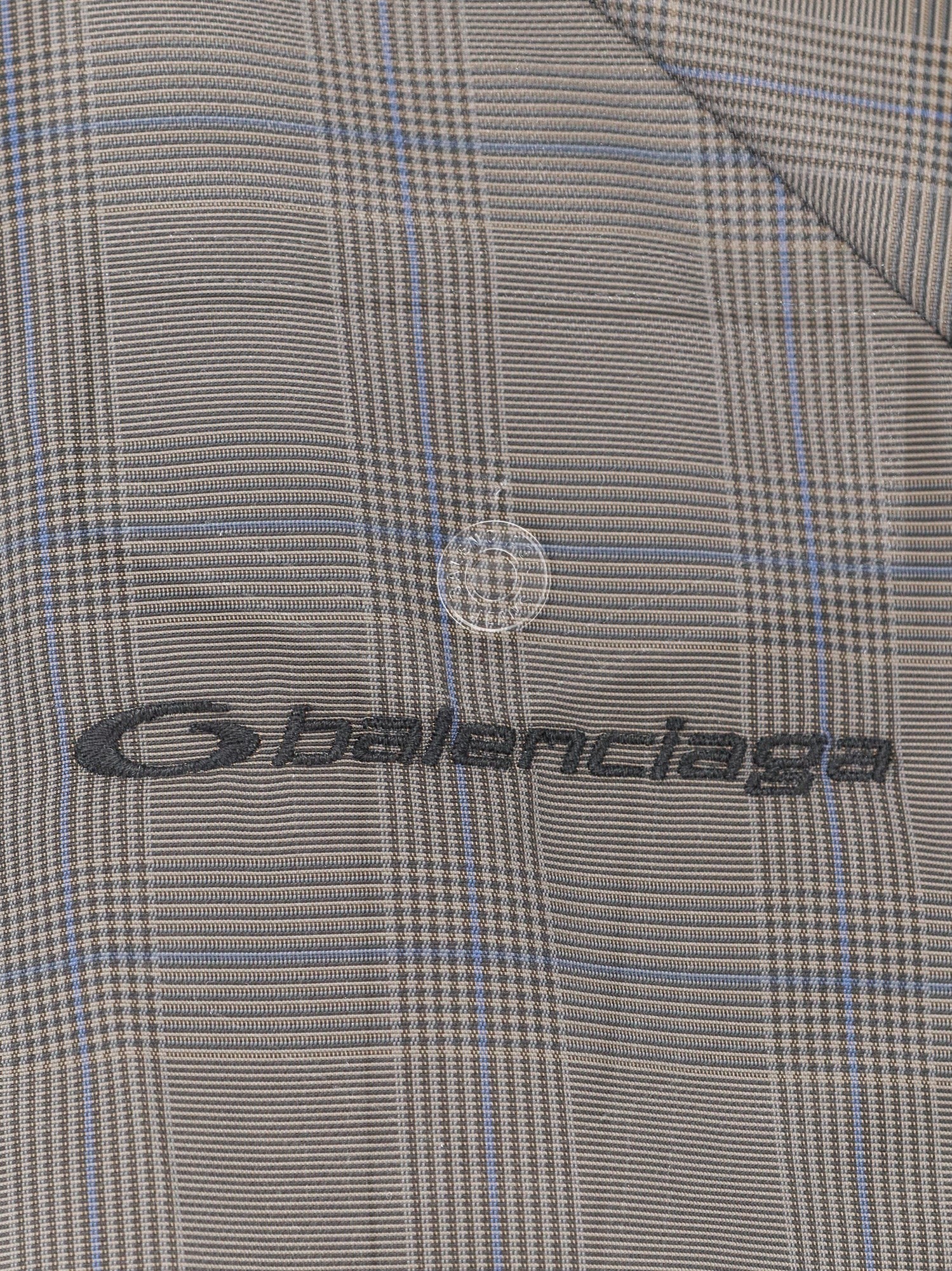 Balenciaga Madras nylon jacket