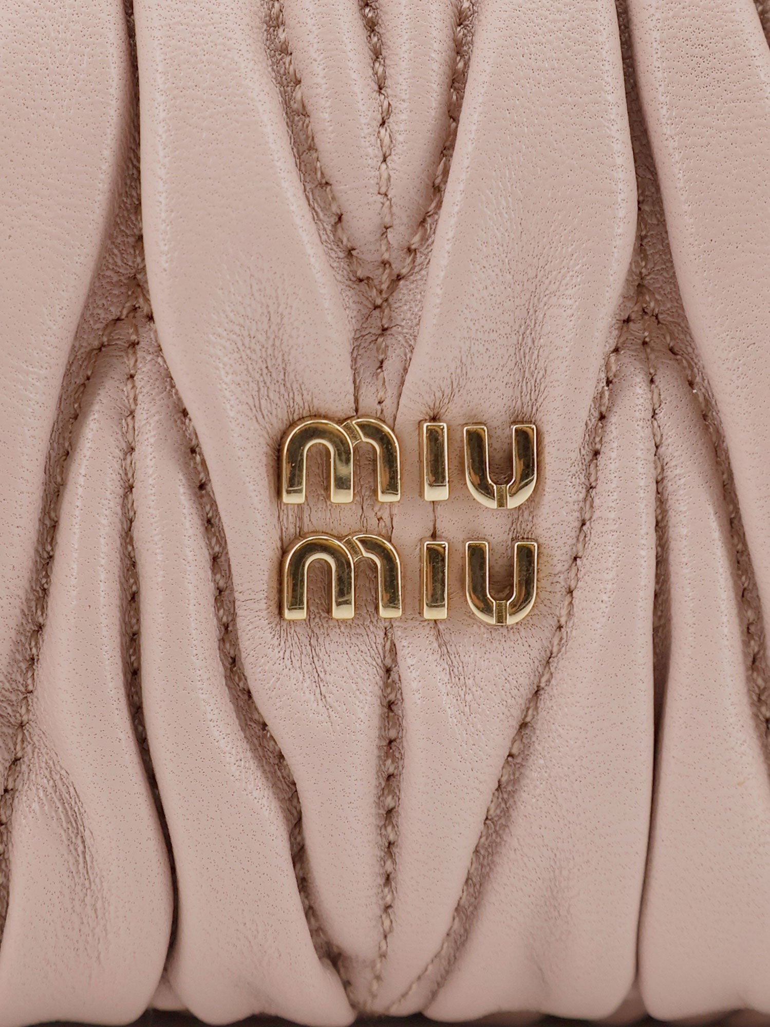 Miu Miu Matelassé leather handbag