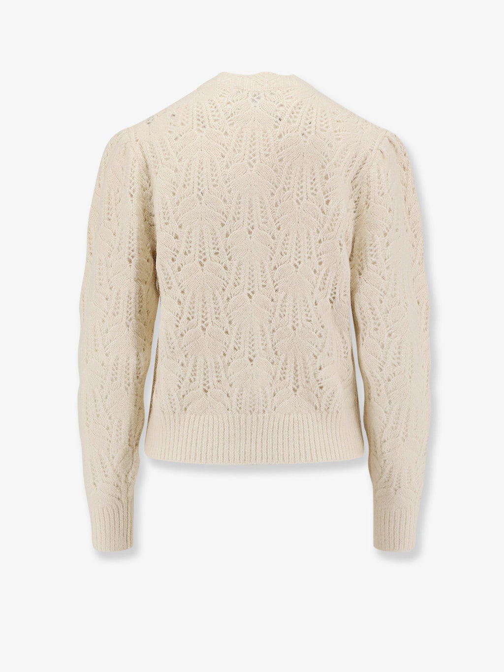 MARANT ETOILE Maxine perforated alpaca blend cardigan