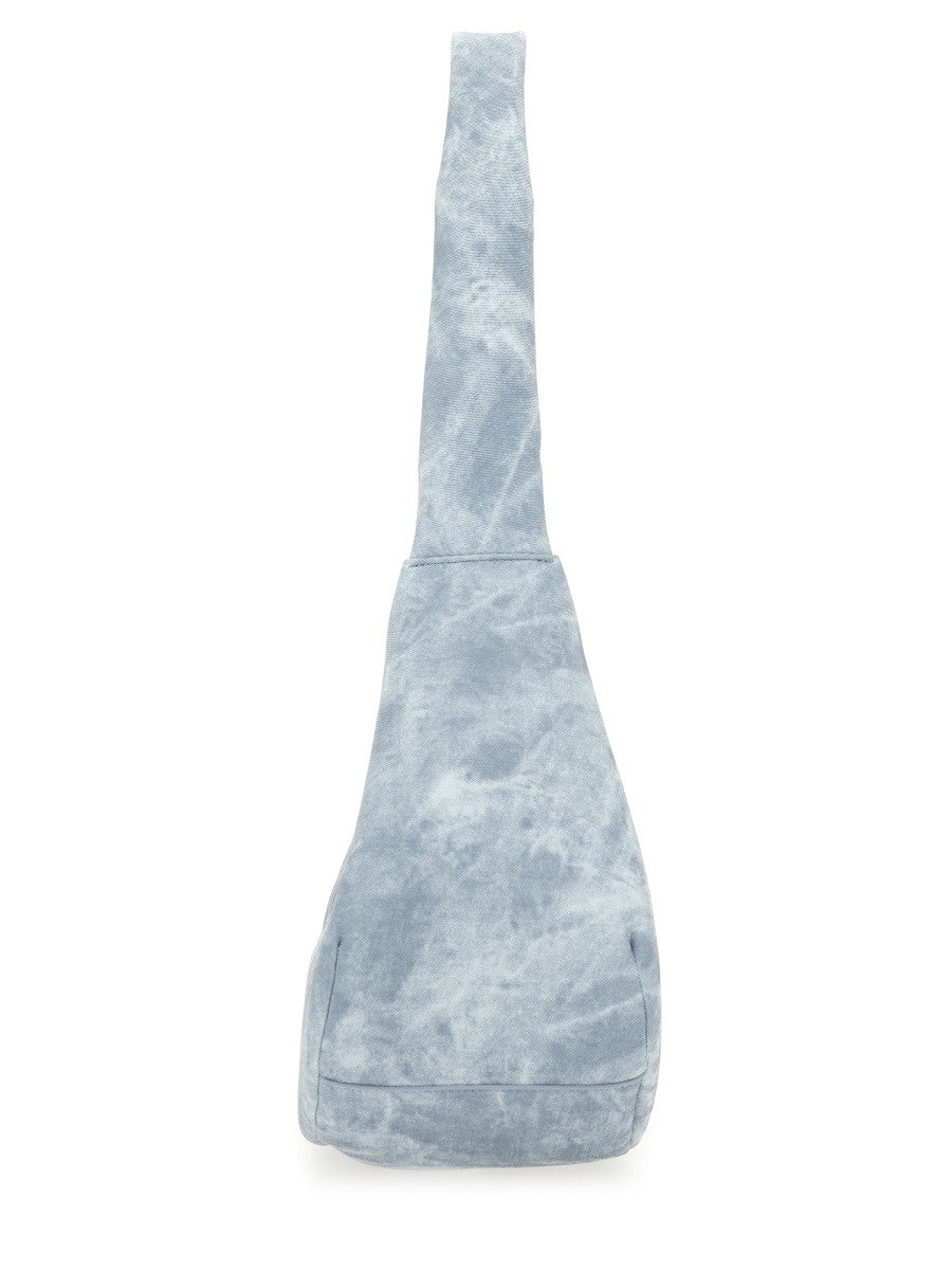GANNI MEDIUM "BLEACHED" HOBO BAG