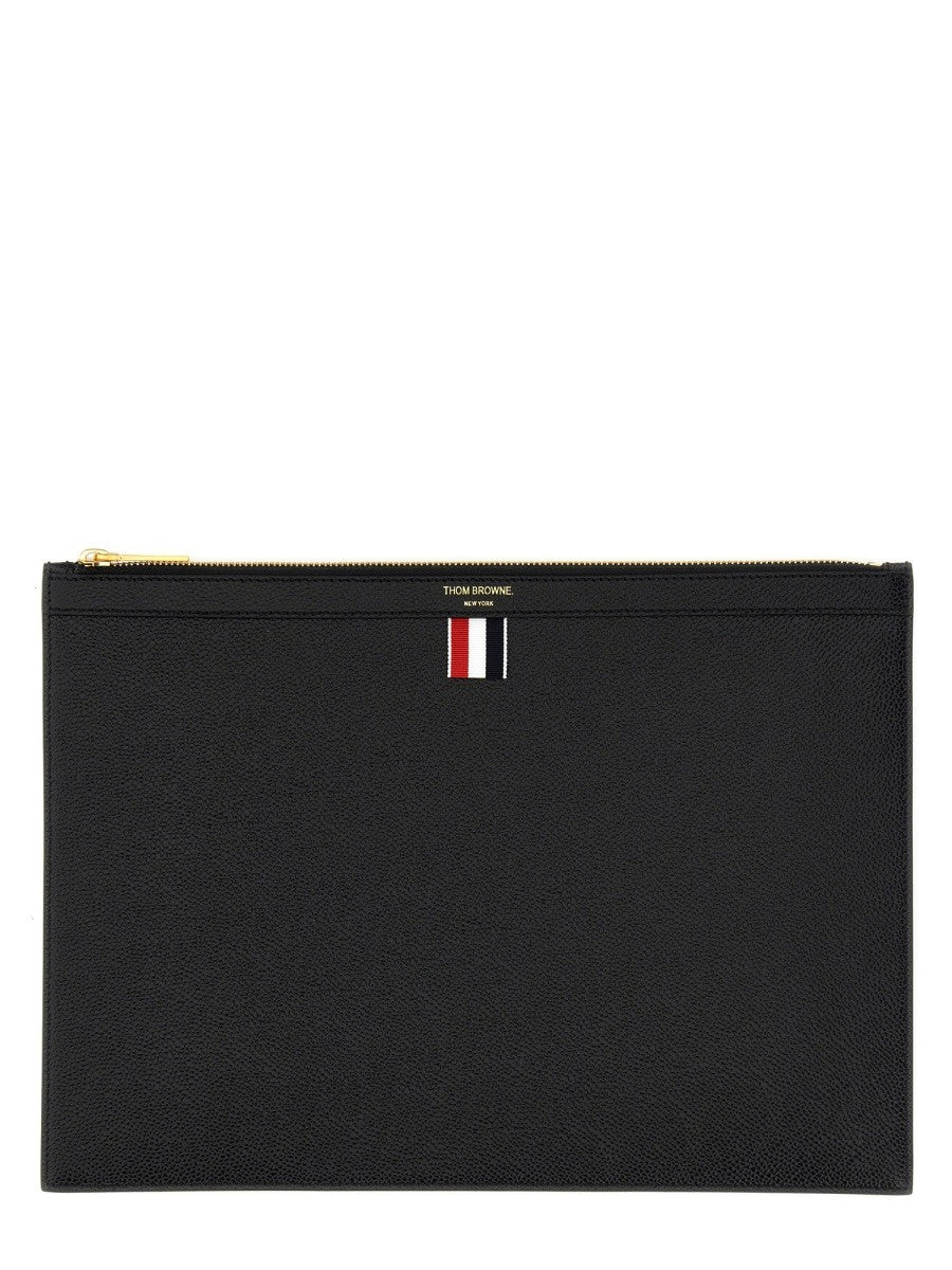 THOM BROWNE MEDIUM DOCUMENT HOLDER