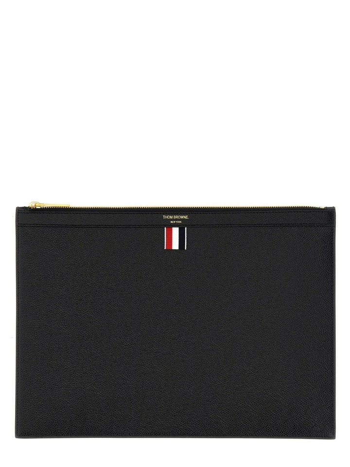 THOM BROWNE MEDIUM DOCUMENT HOLDER