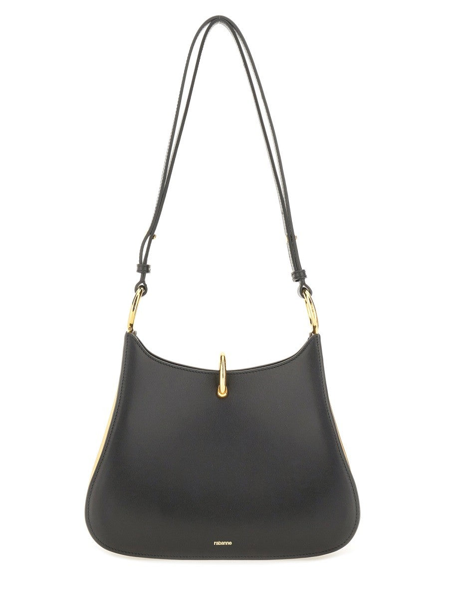 RABANNE MEDIUM LEATHER RING BAG