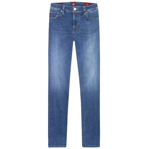 Tramarossa Michelangelo Hellblaue Baumwolle Herren Jeans