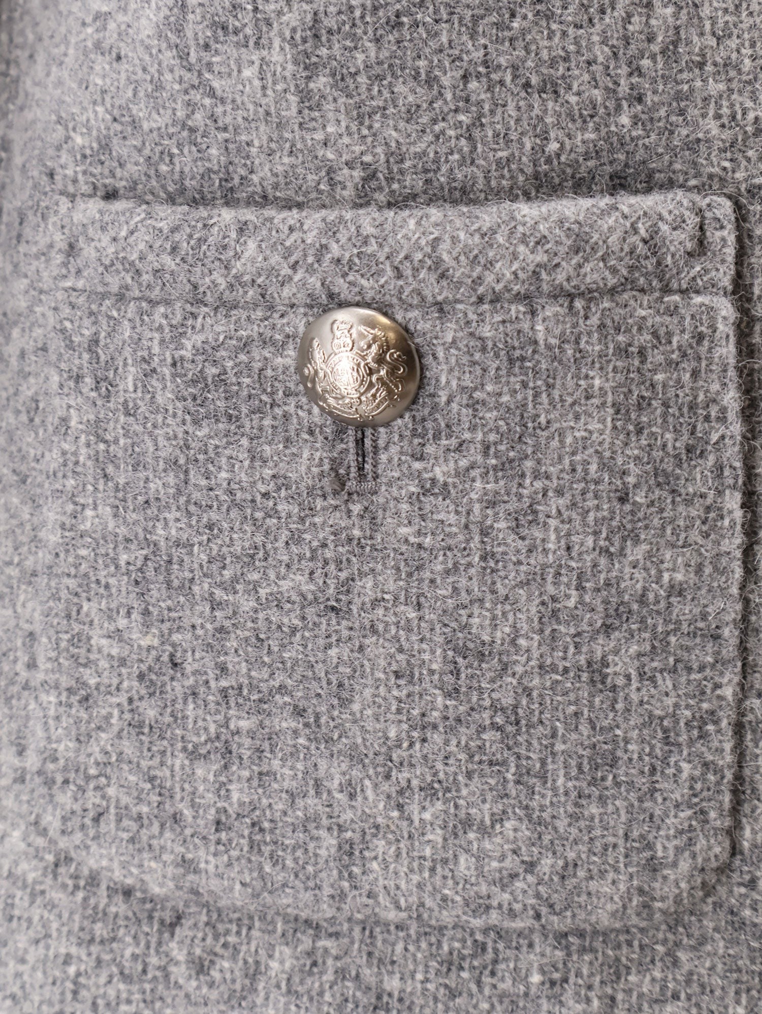 DUNST Mélange wool and alpaca blazer