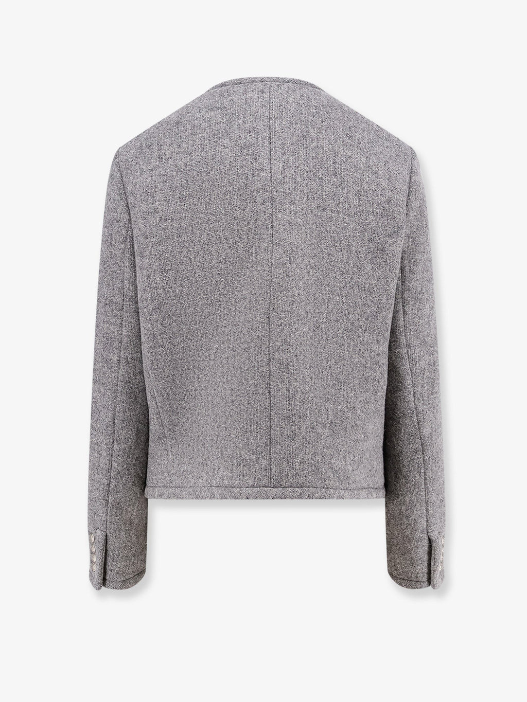 DUNST Mélange wool and alpaca blazer