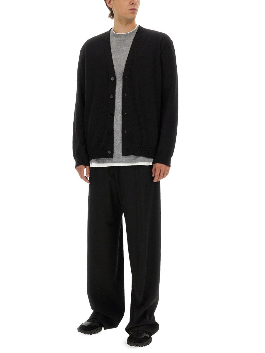 JIL SANDER MERINO WOOL CARDIGAN