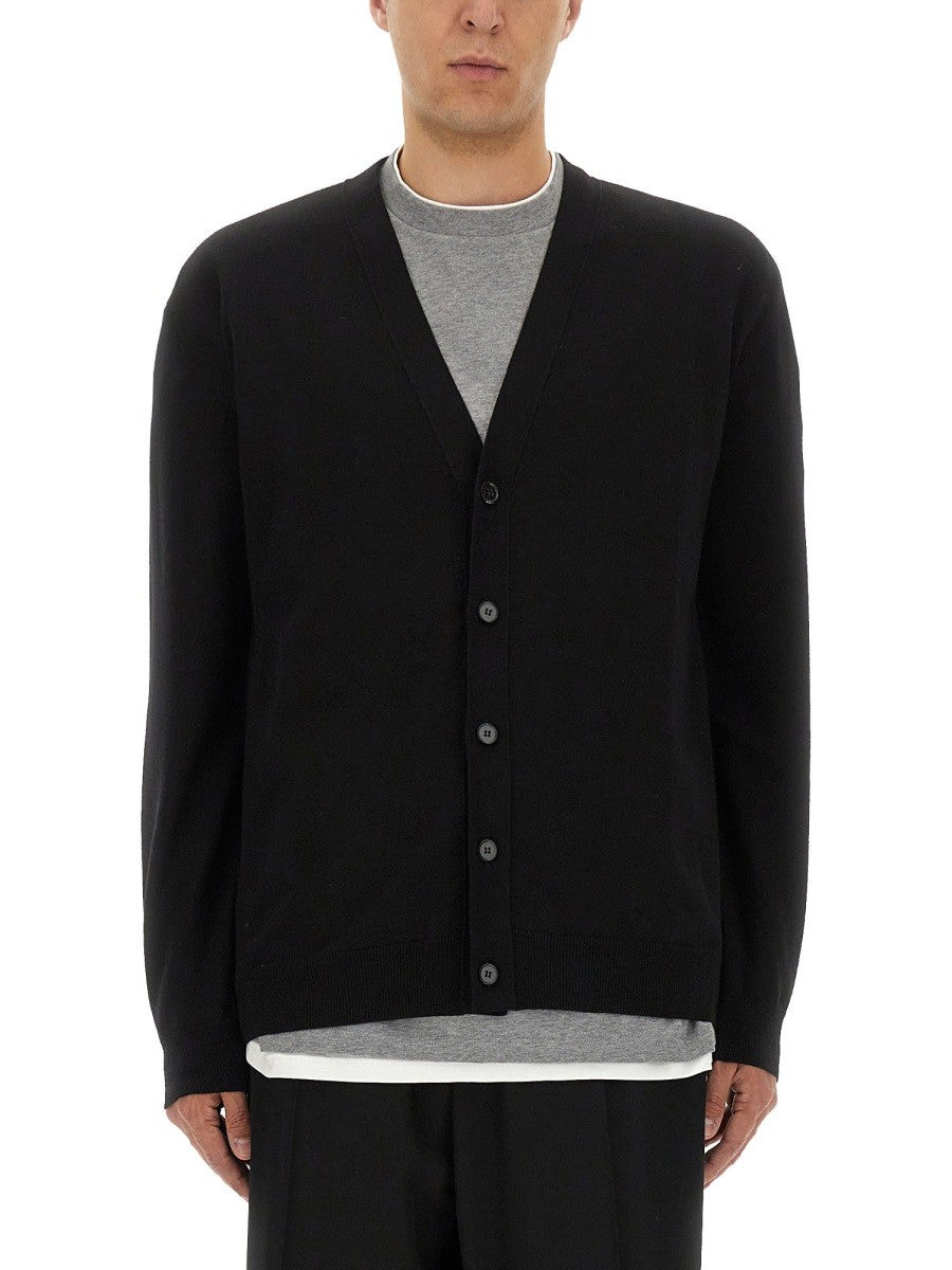 JIL SANDER MERINO WOOL CARDIGAN