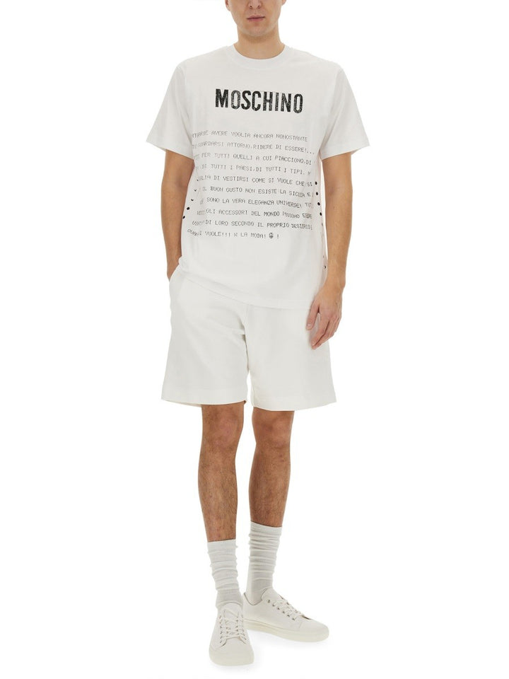 Moschino "MESSAGE PRINT" T-SHIRT