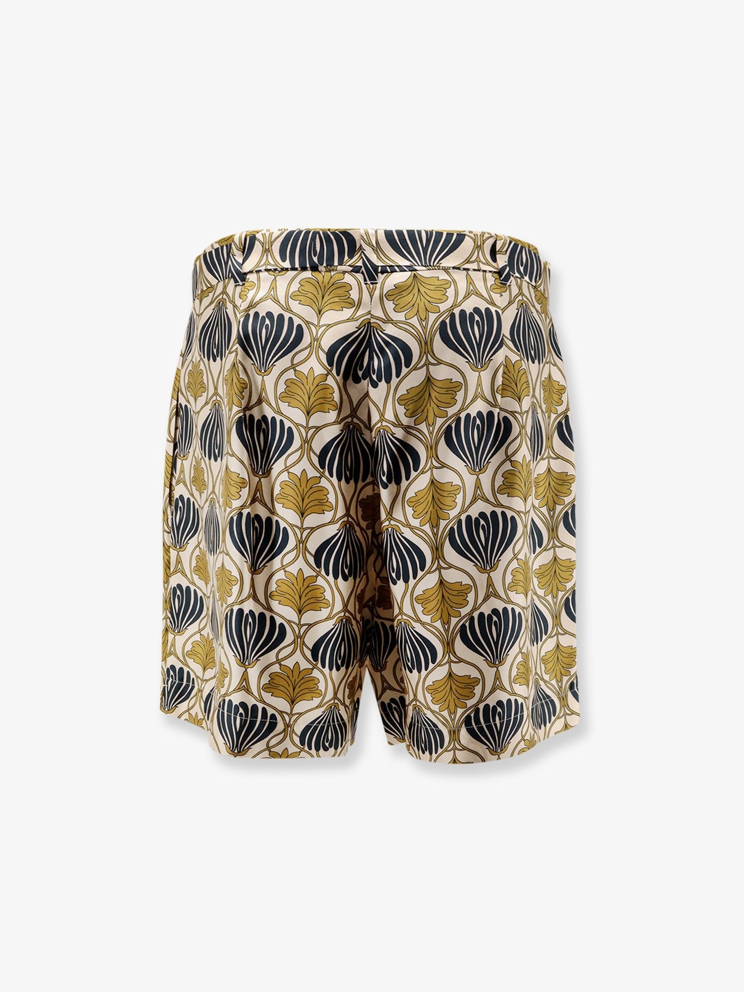 Max Mara Metello multicolor silk shorts