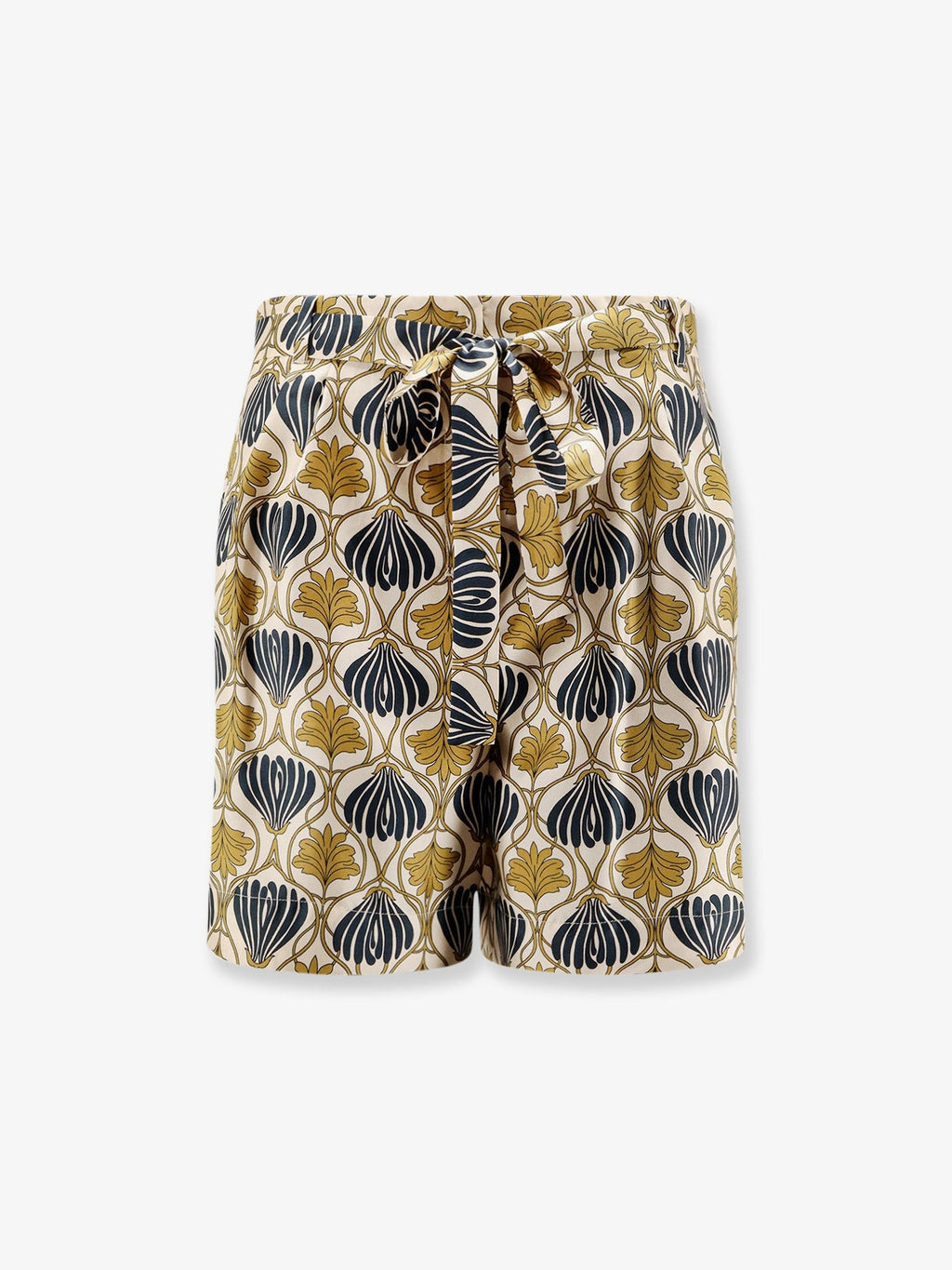 Max Mara Metello multicolor silk shorts