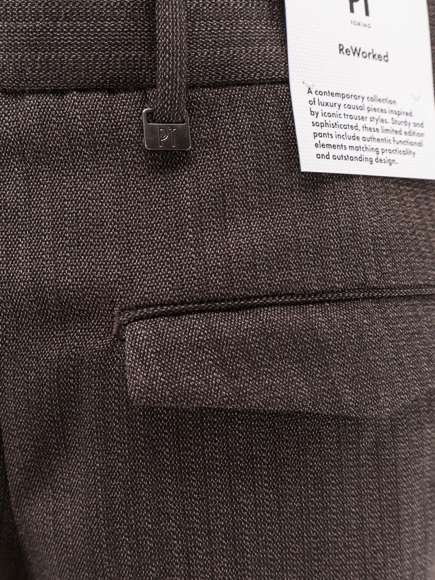 Pt Torino Michael virgin wool trousers