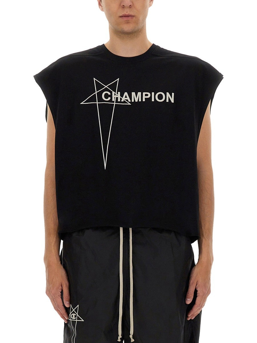 CHAMPION X RICK OWENS MICRO TATLIN T-SHIRT