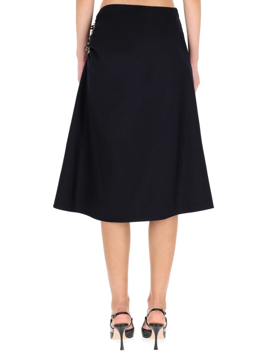 Dries Van Noten MIDI SKIRT "SOVORA"