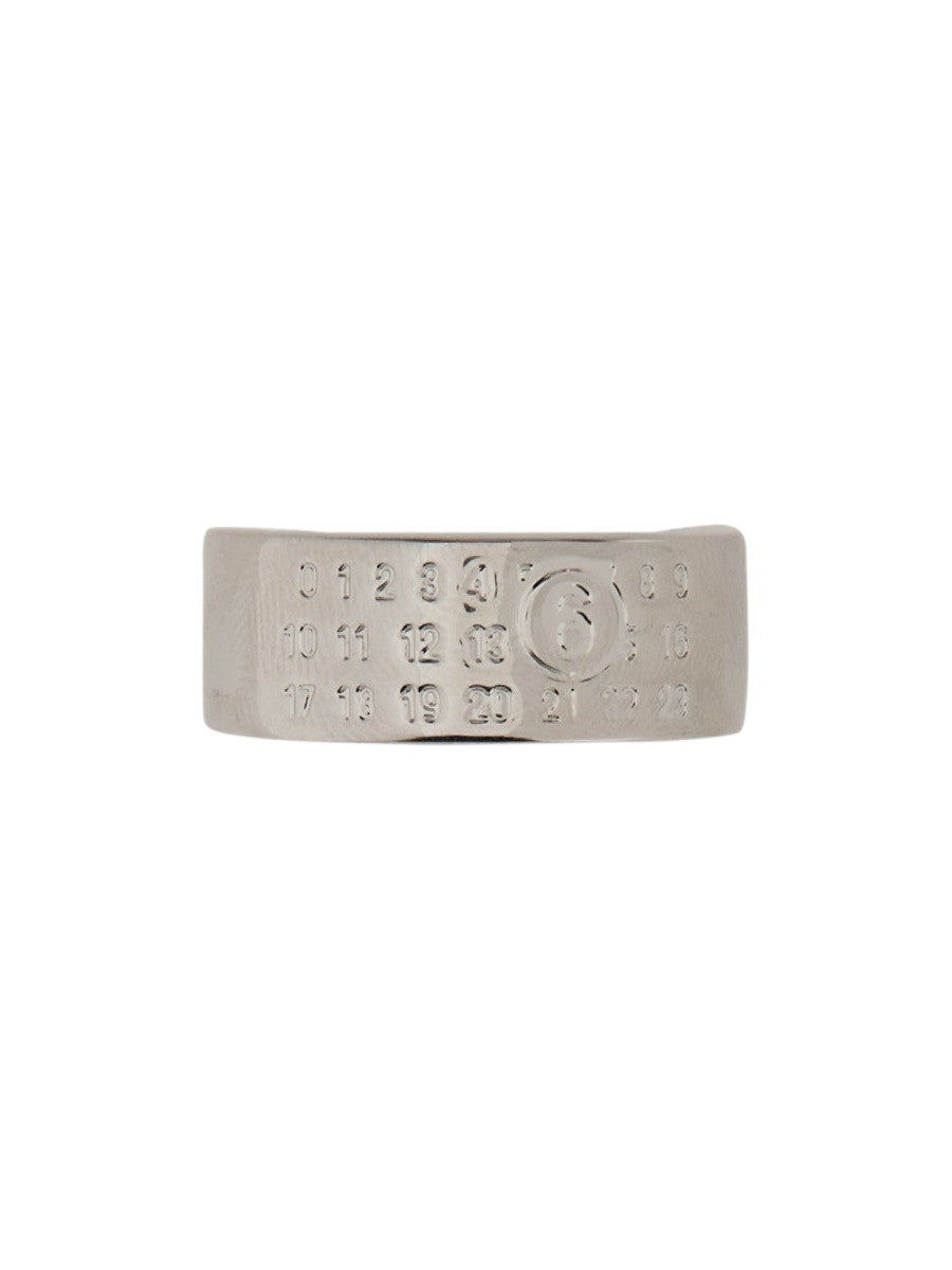 MM6 MAISON MARGIELA "MINIMAL NUMERIC" BAND RING