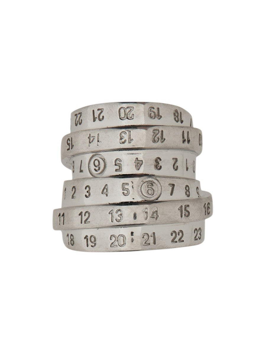 MM6 MAISON MARGIELA "MINIMAL NUMERIC" RING