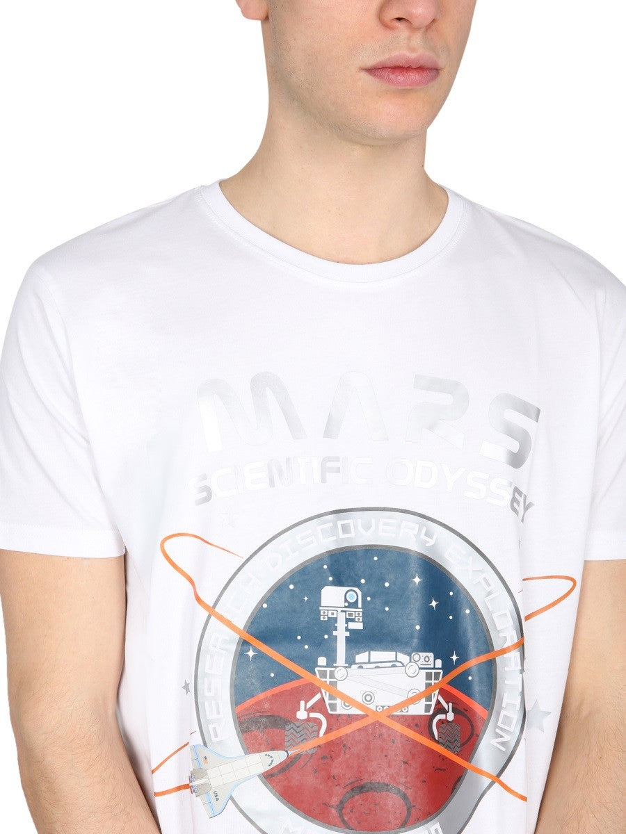 ALPHA INDUSTRIES "MISSION TO MARS" T-SHIRT