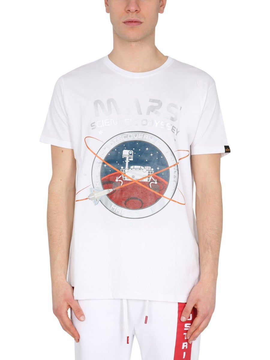 ALPHA INDUSTRIES "MISSION TO MARS" T-SHIRT