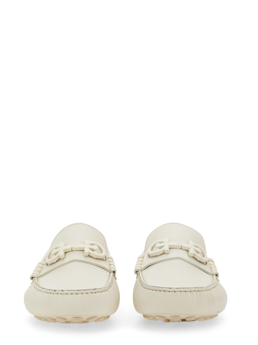 Ferragamo MOCCASIN WITH GANCINI ORNAMENT