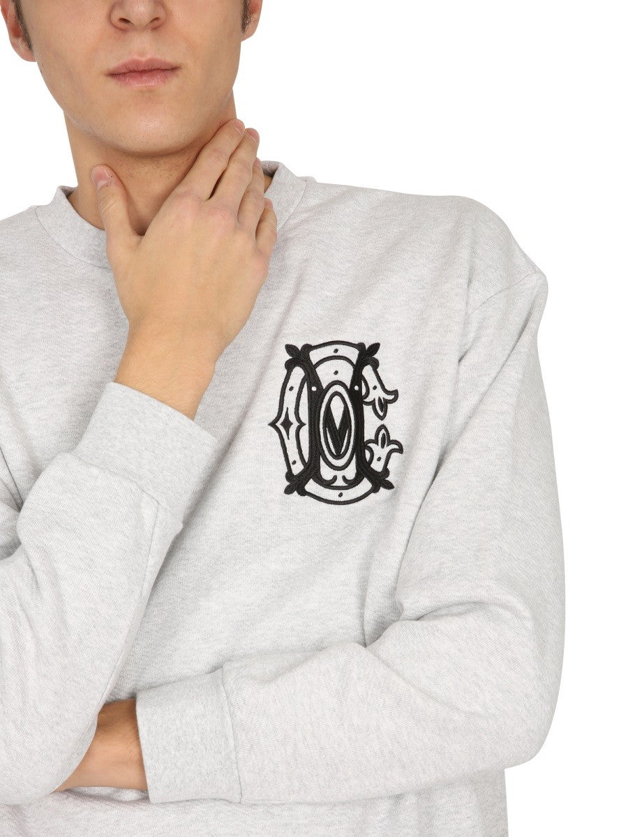 MARCELO BURLON COUNTY OF MILAN "MONOGRAM" SWEATSHIRT