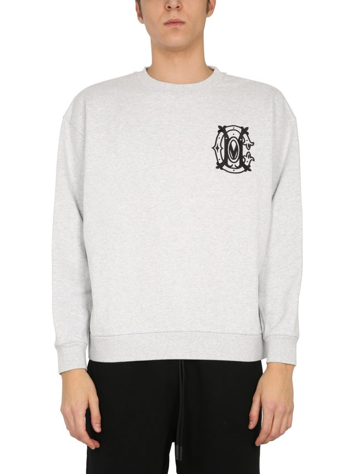 MARCELO BURLON COUNTY OF MILAN "MONOGRAM" SWEATSHIRT