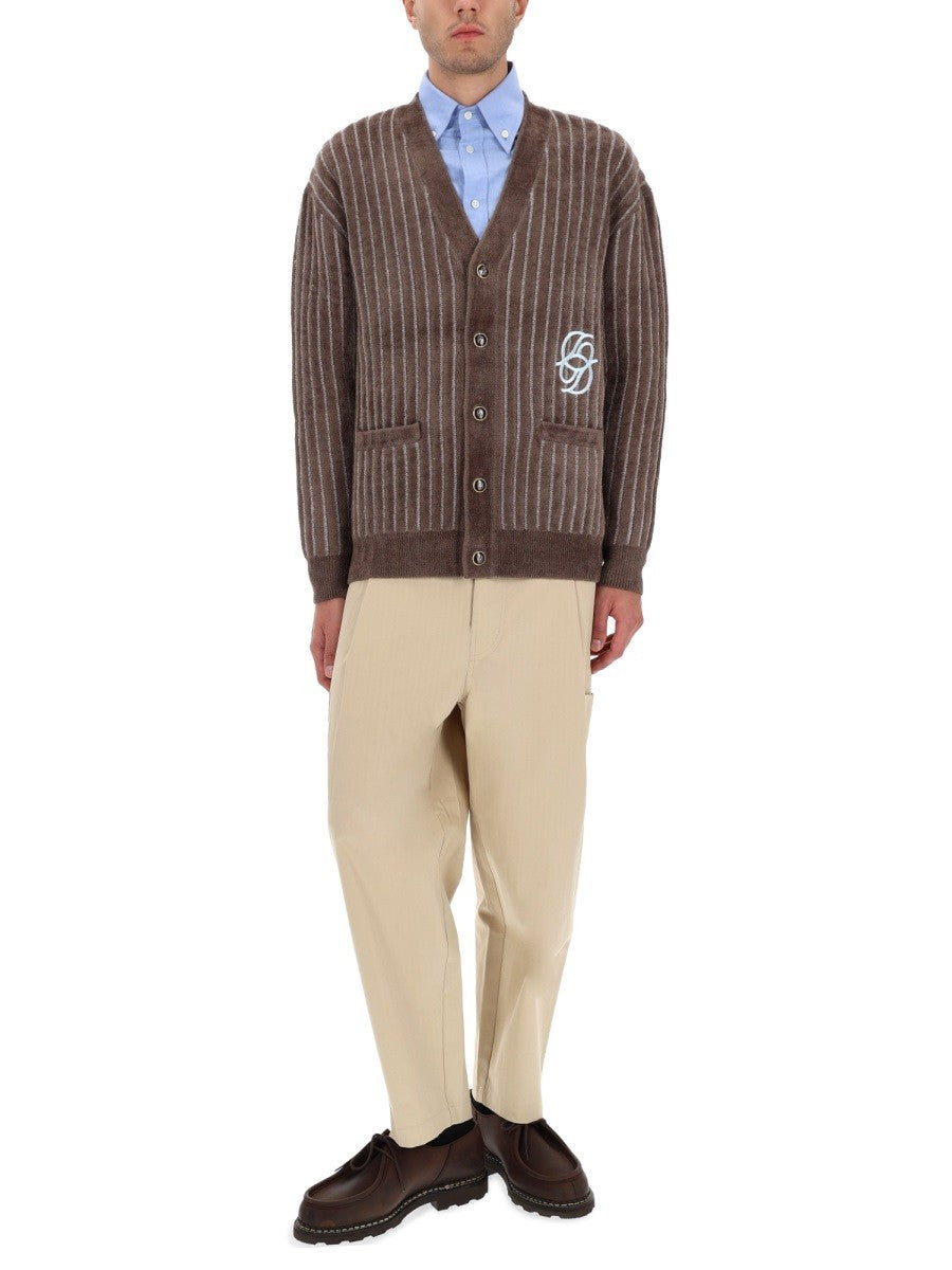 Drole De Monsieur "MONOGRAMME" CARDIGAN