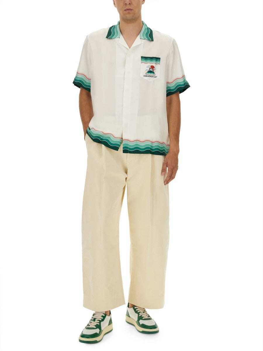 CASABLANCA "MONTAGNE ONDULÉE" SHIRT