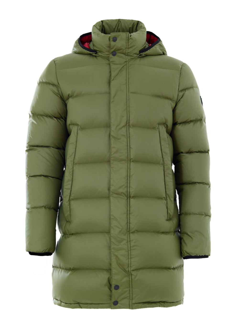 Moose Knuckles Green Padded Down Jacket