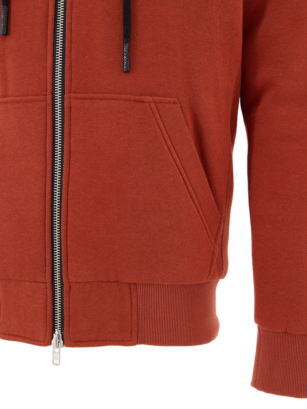 Moose Knuckles Fur-Lined Zip-Up Hoodie