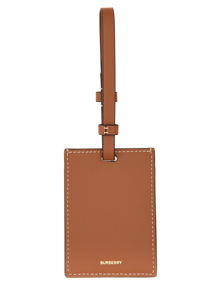 Burberry NAMEPLATE "PORTE ADRESSE" CHECK