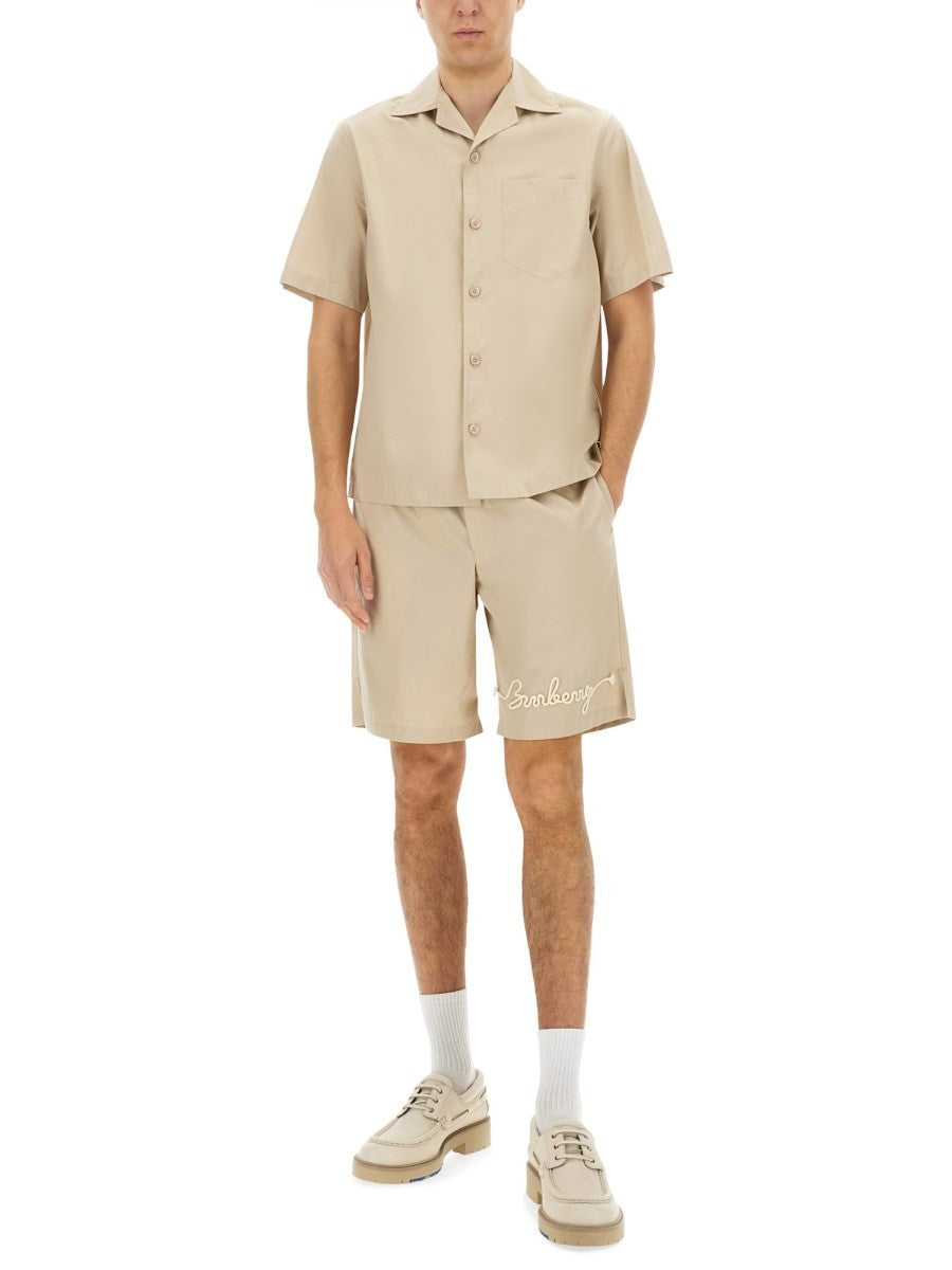 Burberry NAUTICAL STYLE LOGO SHORTS