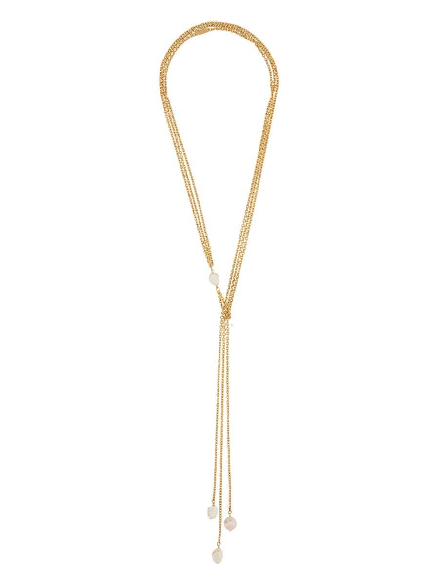 Golden Goose NECKLACE WITH PEARLS
