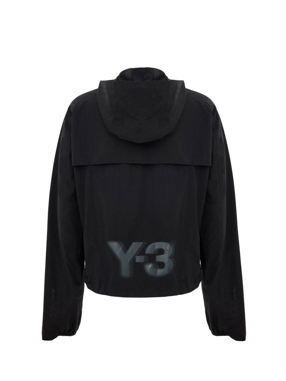 Y-3 Men's Black Lightweight Technical Hooded Zip Jacket – Siebentaschen