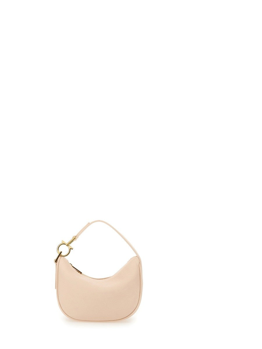 Ferragamo "NORTH-SOUTH" MINI HOBO BAG
