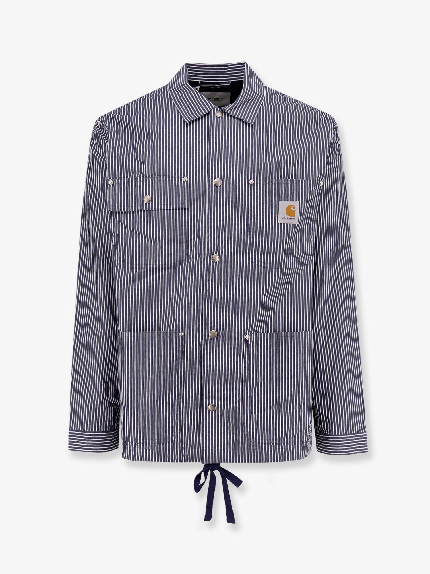 Carhartt Wip Notus Coach striped cotton jacket