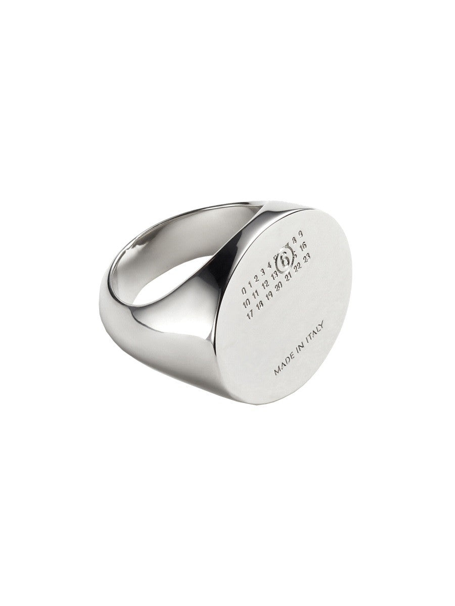 MM6 MAISON MARGIELA "NUMERIC SIGNET" RING